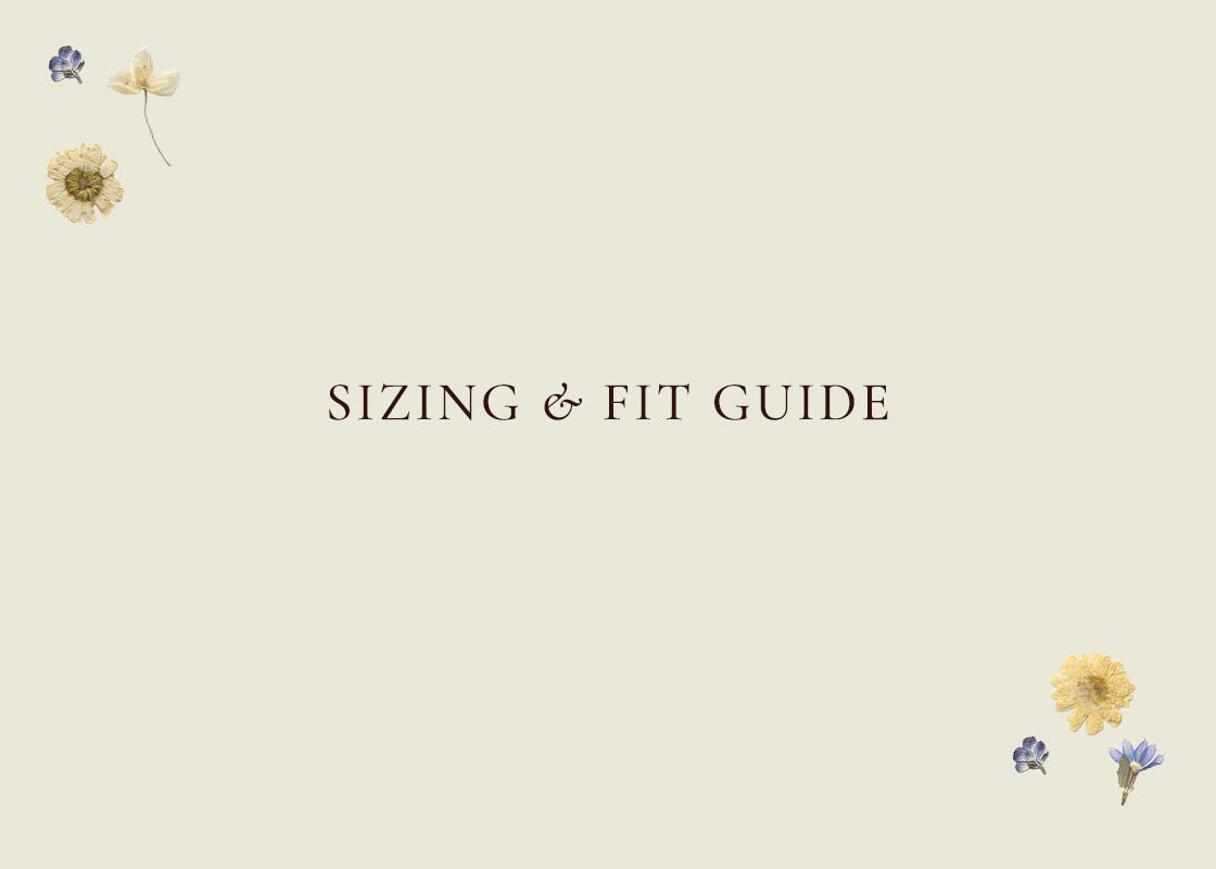 Sizing & Fit Guide