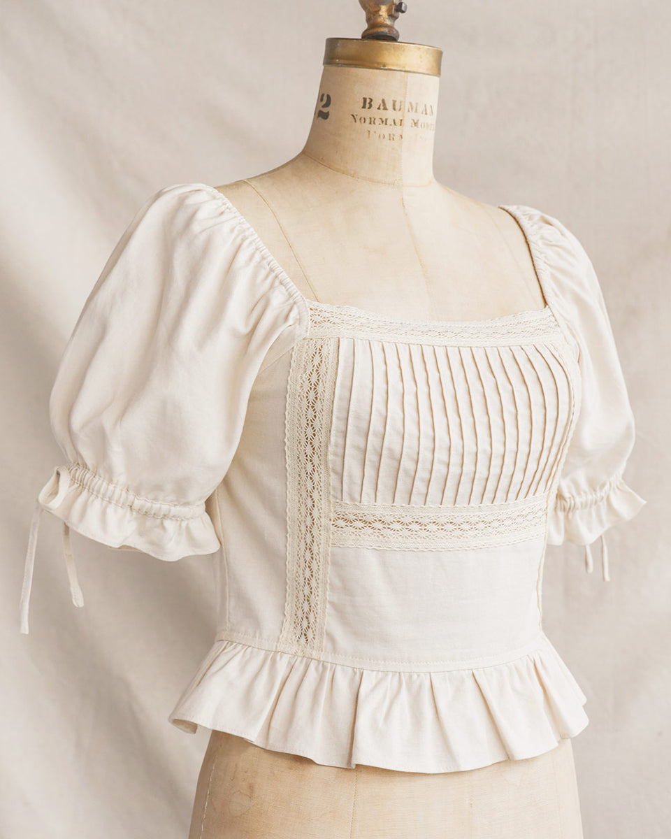 The Elanor Top by Atèlëtte / Vintage Inspired Clothing for Romantic ...