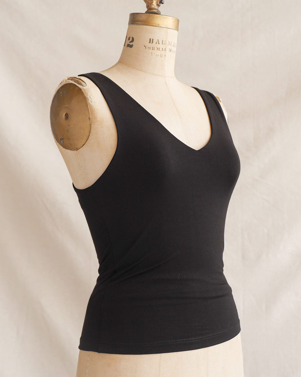 Minimal Vintage Style Clothing / Adored Vintage / Kieran Tank Top